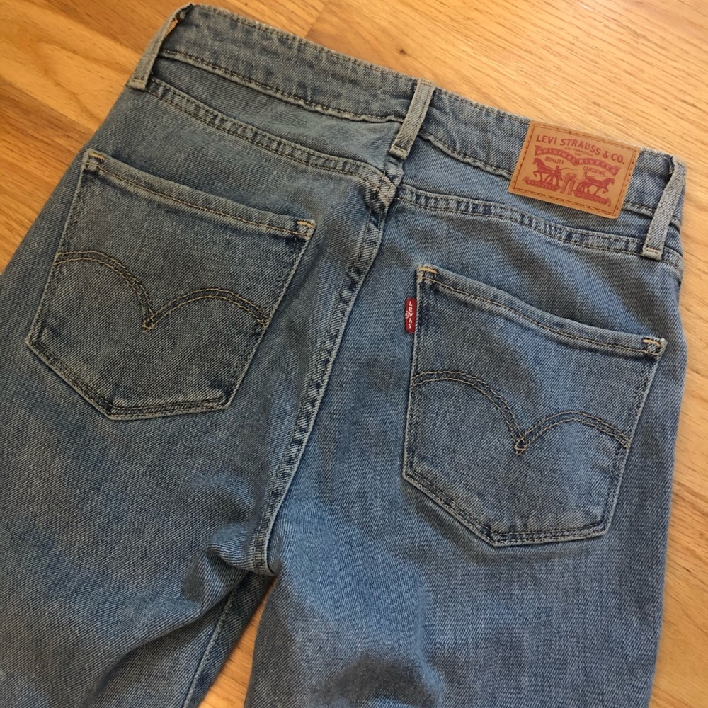 721 Levis High Rise Skinny Jean Denim